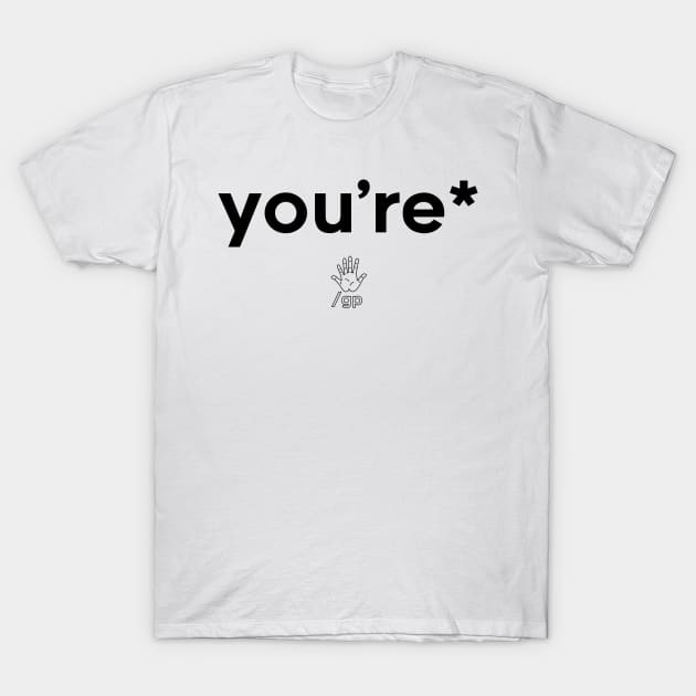 GRAMMAR POLICE T-Shirt by glennpretennd